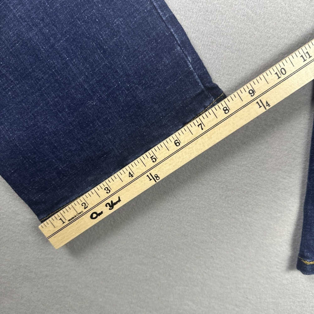 Wrangler Jeans Men 29x36 Blue Straight Leg Dark Wash Denim Pants Cowboy - Picture 5 of 7